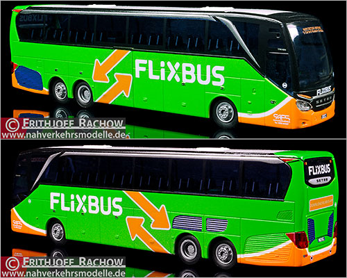AWM Fernbusmodell Setra S 516 H D H Saps Flixbus Flixmobility