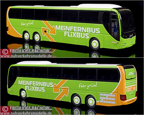 Rietze Busmodell Artikel 64393 M A N Lions Coach L Rheingold Reisen Wuppertal Mein Fernbus