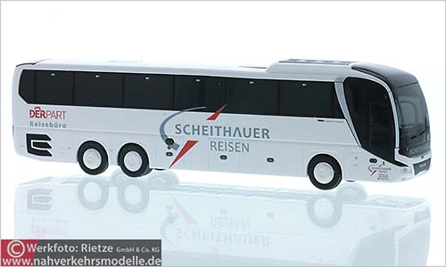 Rietze Busmodell Artikel 74838 M A N Lions Coach L 2017 Scheithauer Reisen