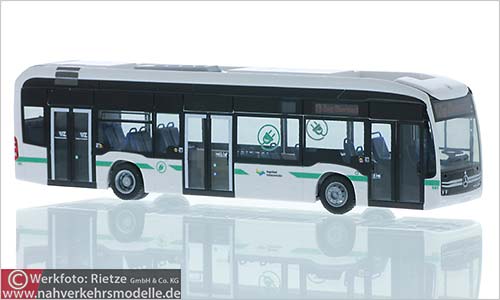 Rietze Busmodell Artikel 75518 Mercedes-Benz ecitaro Zugerland Verkehrsbetriebe