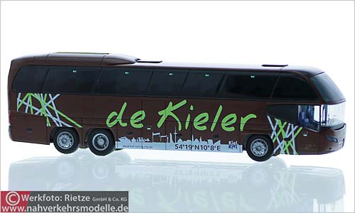 Rietze Busmodell Artikel 63999 Neoplan Cityliner C 0 7 de Kieler Wittenbergerpassau Schleswig-Holstein
