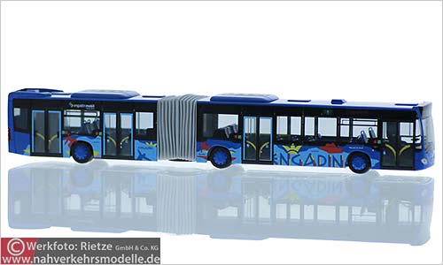 Rietze Busmodell Artikel 69578 Mercedes-Benz Citaro 2012 Bus und Service Engadin Bus Sankt Moritz