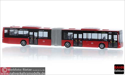 Rietze Busmodell Artikel 72775 M A N Lions City G Südwestbus
