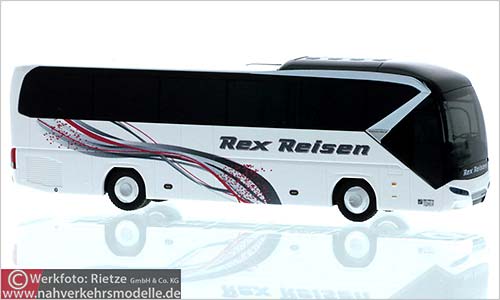 Rietze Busmodell Artikel 73824 Neoplan Tourliner 2016 Rex Reisen Wegberg N R W