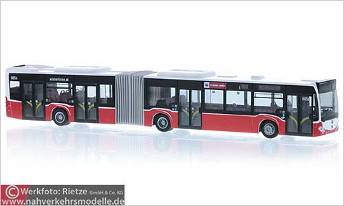 Rietze Busmodell Artikel 73673 Mercedes-Benz Citaro G 2015 Wiener Linien