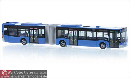 Rietze Busmodell Artikel 73672 Mercedes-Benz Citaro G 2015 Göttinger Verkehrsbetriebe