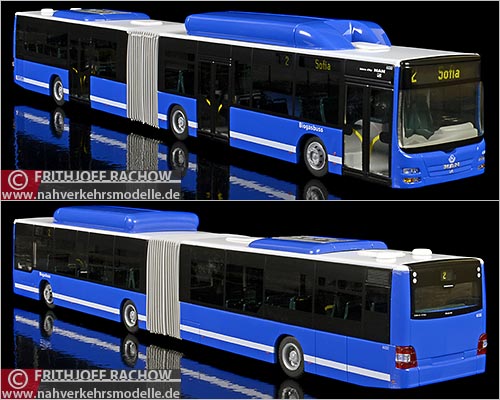Rietze Busmodell Artikel 67283 M A N Lions City G C N G biogasbus Stockholms Lokdaltrafik S L